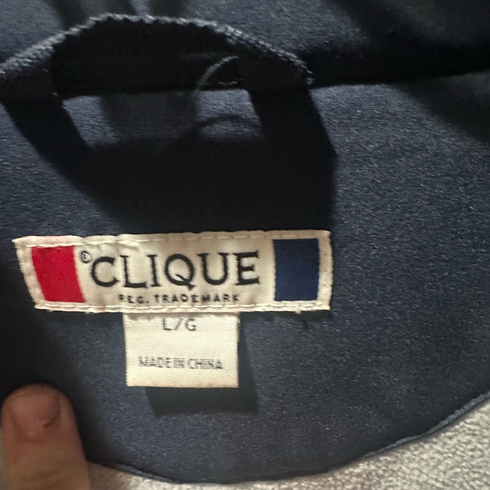 Blue Performance Jacket With Full-Length Zipper A… - image 2